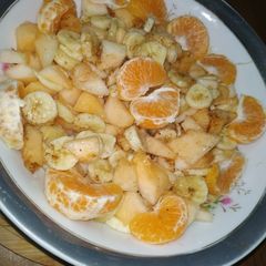 A picture of Orange 🍊 fruit chat.