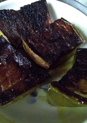A picture of Fried brinjal.