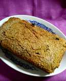Budín integral de zanahorias y pasas de uva