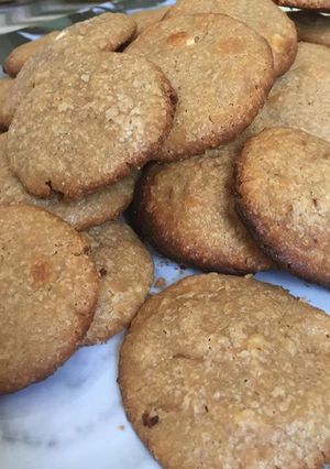 Una foto de Cookies de chocolate blanco