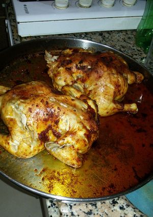 صورة لوصفة فروج المشوي