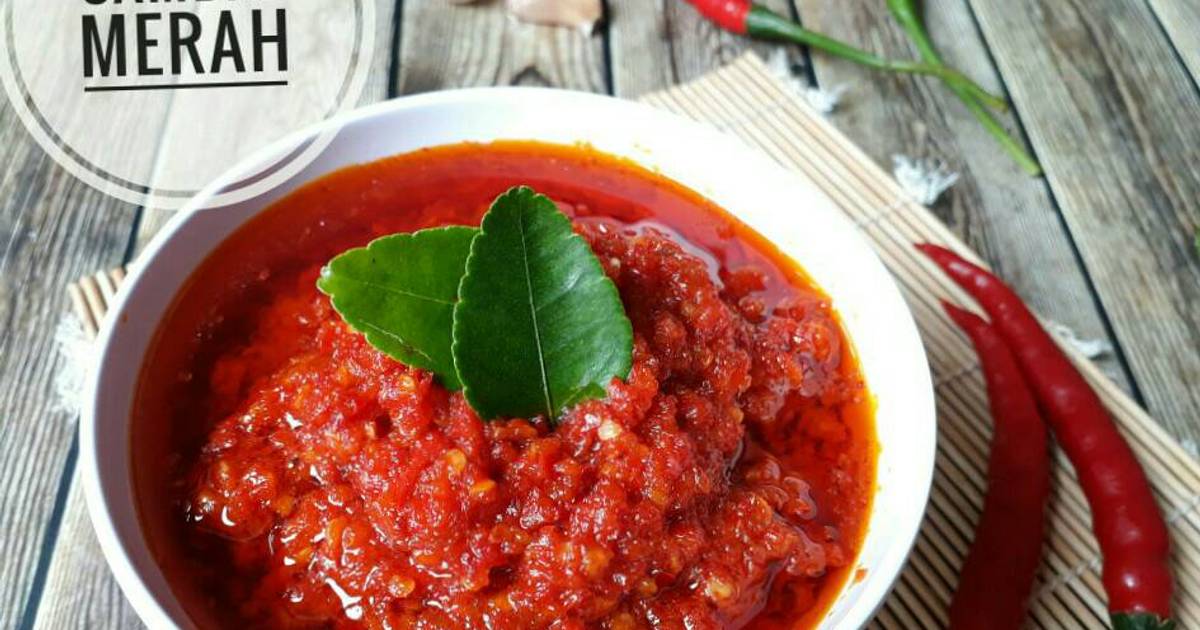 Resep Sambal Merah Oleh Sukmawati Rs Cookpad