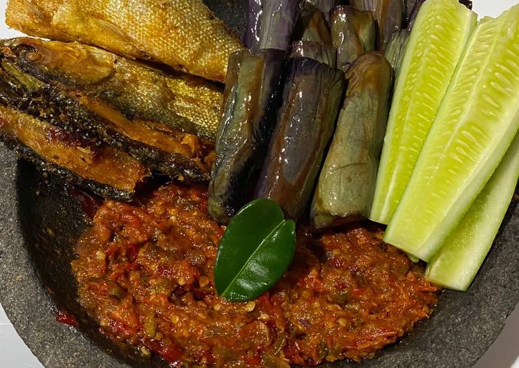 Sambal terasi simple maknyus