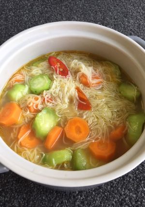 Foto resep Sayur oyong misoa