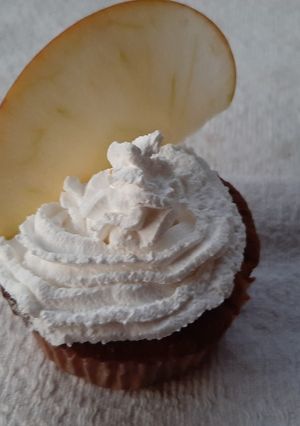 Una foto de Muffins de manzana y canela