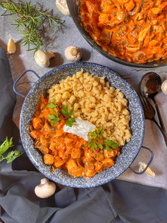 Bakonyi csirkemell recept fotója