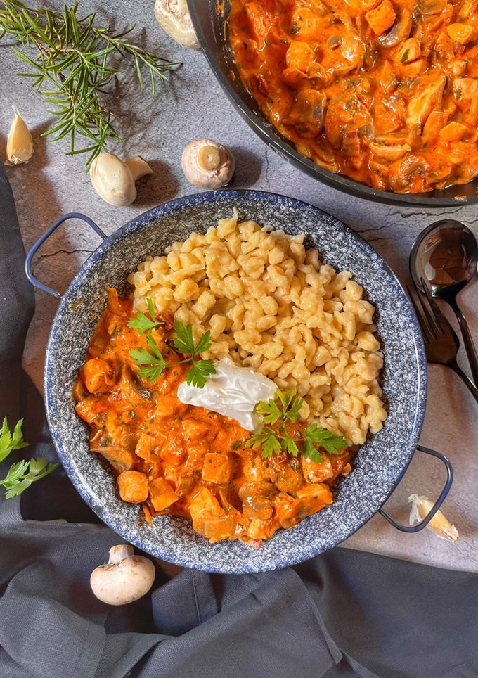 Bakonyi csirkemell recept fotója