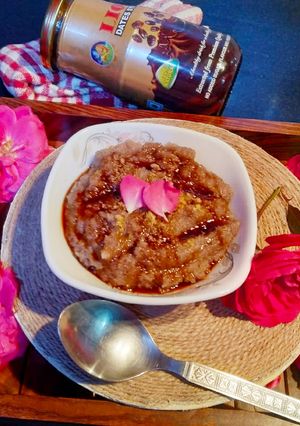 रागी का हलवा (ragi ka halwa recipe in Hindi) रेसिपी मुख्य फोटो
