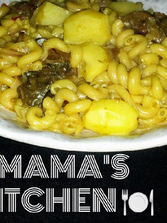 Macaroni jallof ainihin hoton girkin