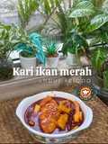 Kari ikan merah umbut kelapa