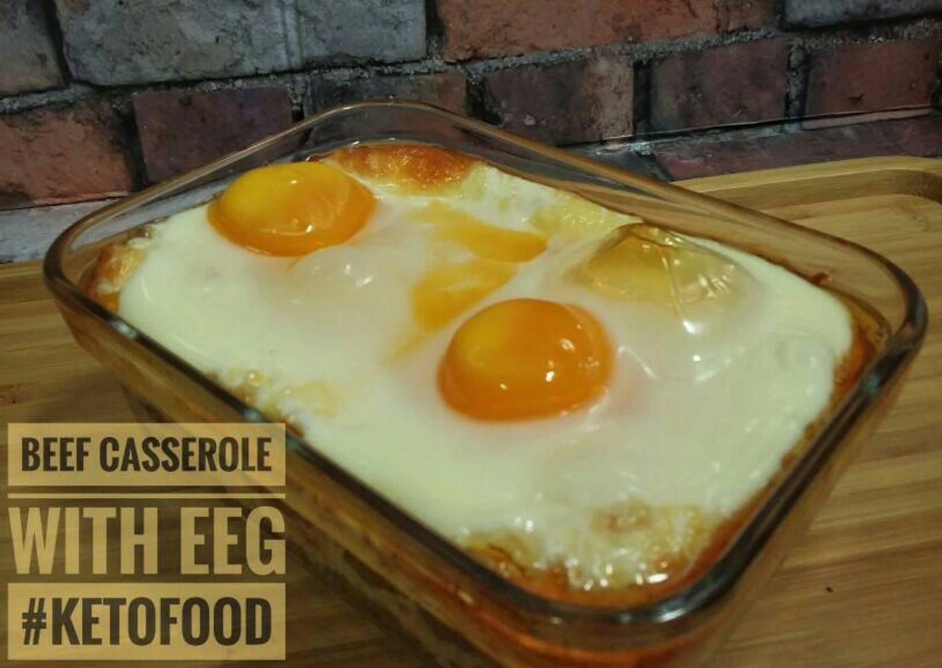 Beef Casserole With Egg #ketopad_cp_recook