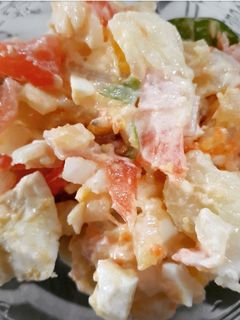 Una foto de Ensalada de papas 🥔