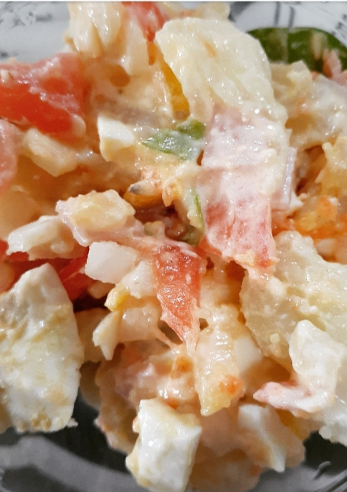 Una foto de Ensalada de papas 🥔