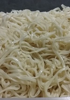 Foto resep Mi mentah homemade