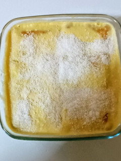Una foto de Tarta fría de mango 🥭