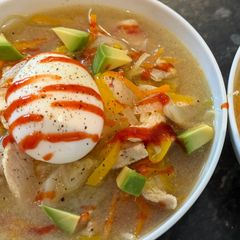 A picture of Quick chicken pho.