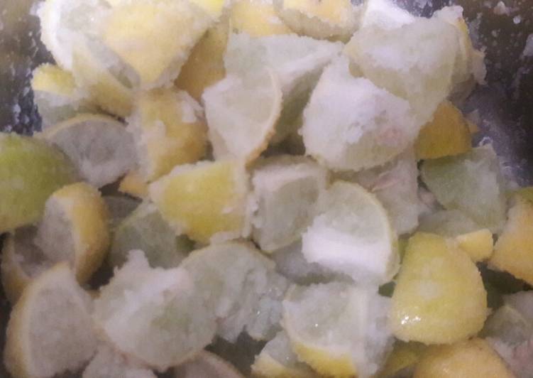 Recipe of Homemade Lemon pickle