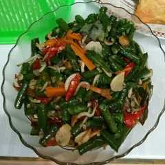 รูปของ Tumis kacang panjang teri medan
