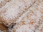A picture of coconut filling