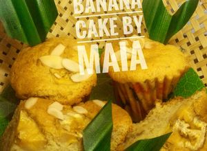 Foto resep Banana Cake (cake pisang raja)