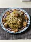 Chicken & Shrimp Pesto