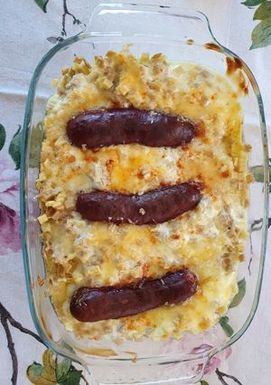 Une photo de Gratin de crozets et diots