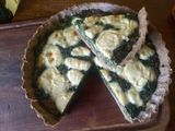 Masa de tarta con harina integral y harina de lentejas
