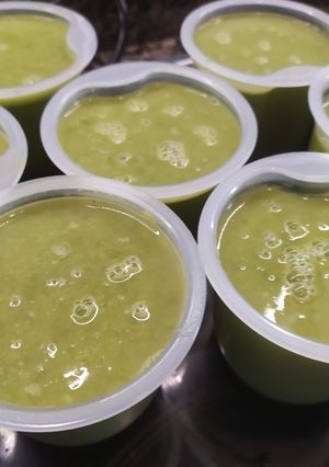 Una foto de Crema de guisantes