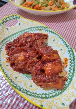 Foto resep Ayam Masak Habang
