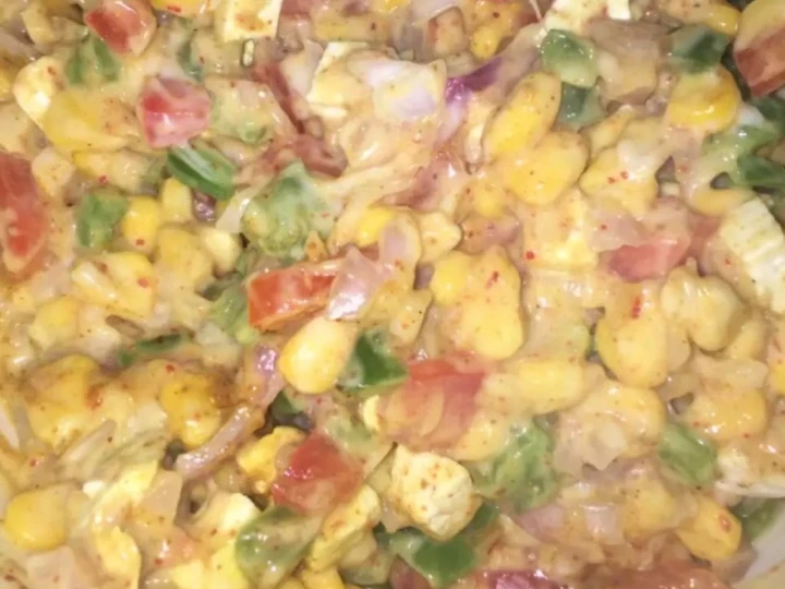 Easy Way Make Recipe Creamy salad that is Delicious, Really Delicious}