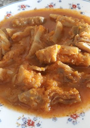 Una foto de Alcachofas guisadas. Ideales para dietas