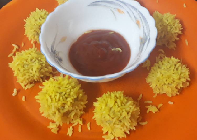 Recipe of Homemade Chicken rice balls