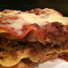 A picture of Lasagna.