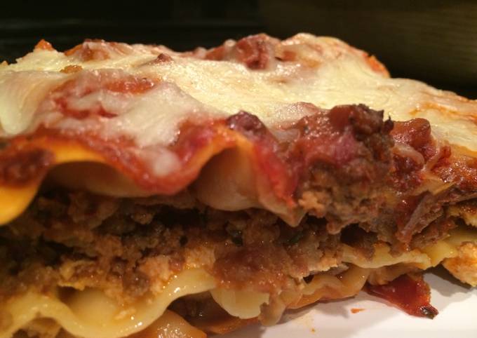 Simple Way to Prepare Authentic Lasagna for Diet Recipe
