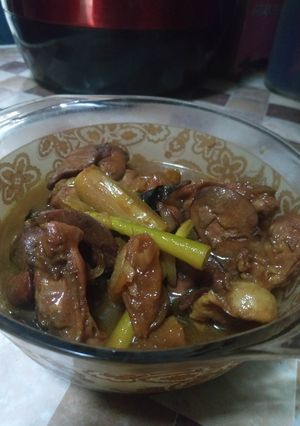 Foto resep Asam manis ati ampela | gula asem ati ampela ayam Enakk