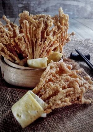 Foto resep Enoki Bouquet (jamur krispy) 🍄