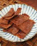 Taiwanese Style Pork Jerky (豬肉乾)