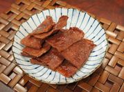 A picture of red yeast rice