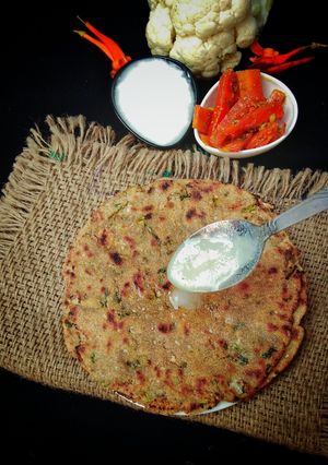 मसाला बाजरा रोटी (masala bajra roti recipe in Hindi) रेसिपी मुख्य फोटो