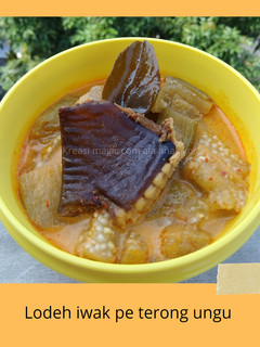 Foto resep Lodeh Iwak Pe Terong Ungu