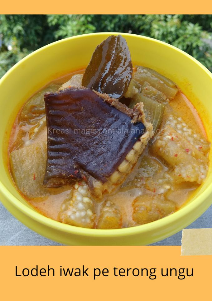 Foto resep Lodeh Iwak Pe Terong Ungu