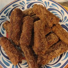 A picture of French toast Roll-ups.