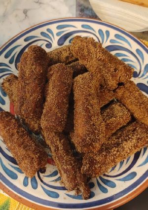 A picture of French toast Roll-ups.