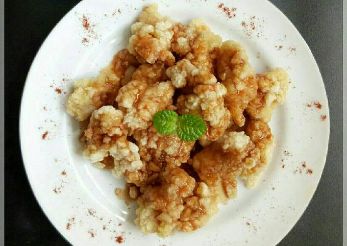 Ayam PopCorn Saus Teriyaki