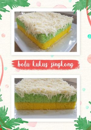 Foto resep Bolu kukus singkong