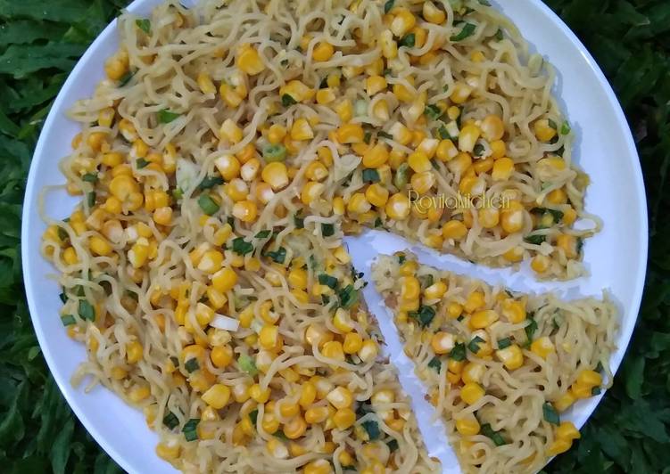 Resep: LezatPizza mie vs jagung