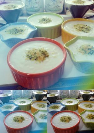 صورة لوصفة أرز باللبن 🥣🥣 تحفة