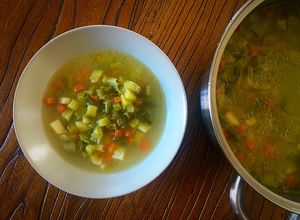 Foto principal de Sopa de verduras. 100% casera