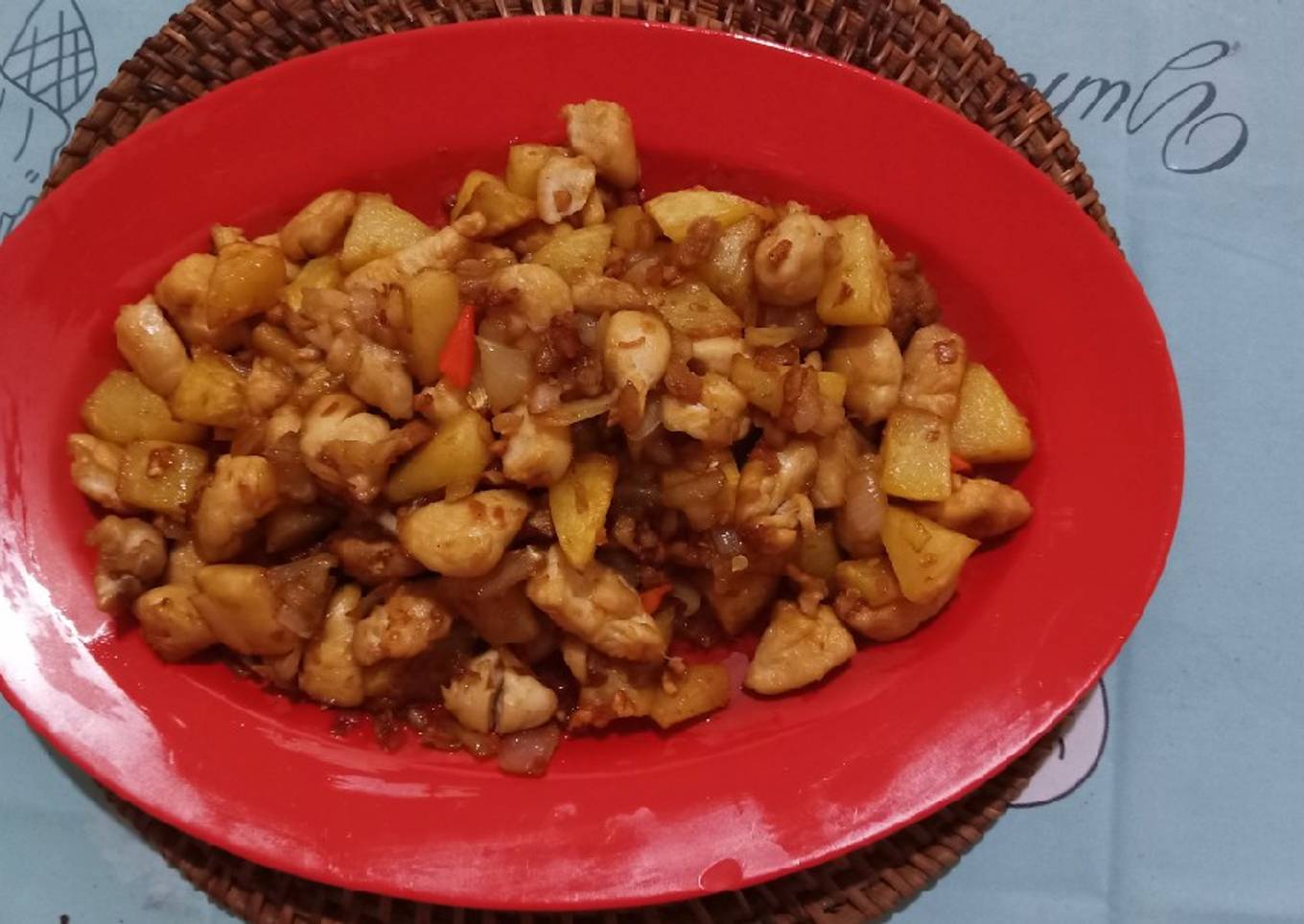 Tumis Ayam Kentang Yummy