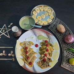 Stuffy veg paratha A picture of Stuffy veg paratha.